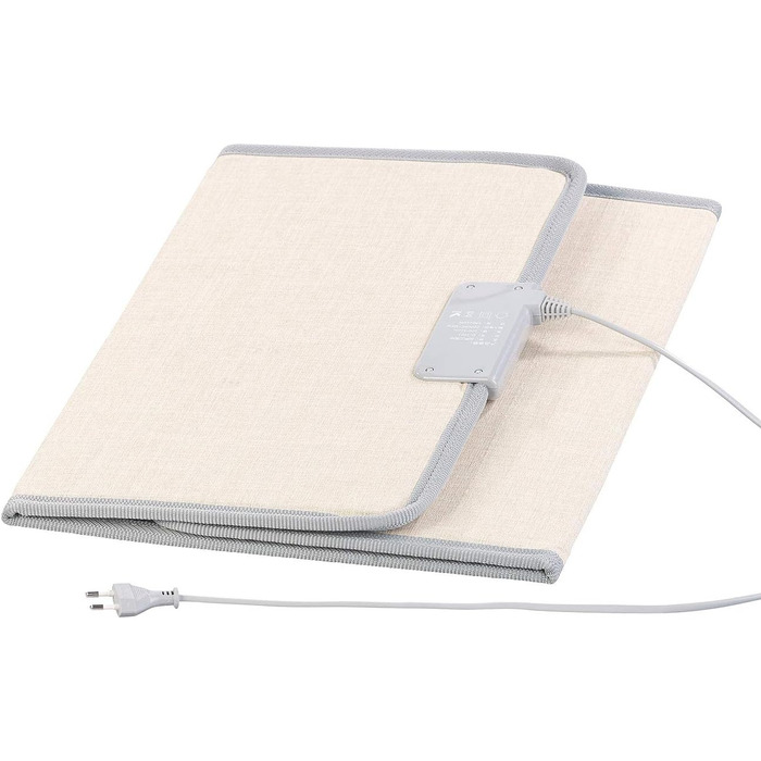Інфрачервона нагрівальна панель Sichler для побутової техніки Складана інфрачервона нагрівальна панель далекого діапазону, до 65 C, 165 Вт, розмір M (Складана нагрівальна панель, міні-інфрачервоний обігрівач, килимок для підлоги з підігрівом)