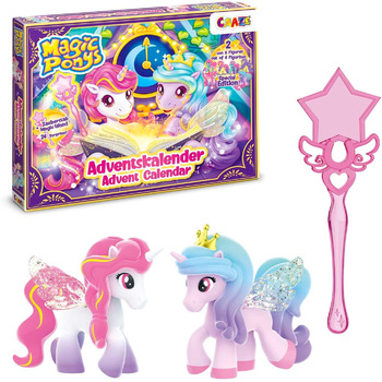 Адвент-календар CRAZE Magic Ponys, 2 фігурки та аксесуари