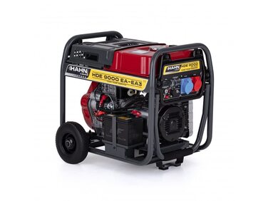 Дизельний генератор HDE 9000 EA-EA3 1/3-6 кВт Потужний та ефективний дизельний генератор для приватного та професійного використання, 97 дБ/А