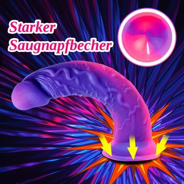 Фалоімітатор Hainuo, 18 см, тонкий, з присоском, рожевий