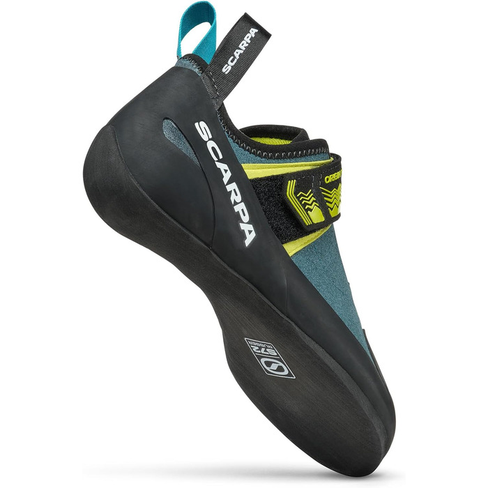 Взуття для скелелазіння Scarpa Origin VS, колір Petrol Lime, 44.5 EU