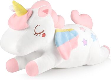 Плюшева іграшка GAGAKU, обтяжений єдиноріг, 66 см, білий