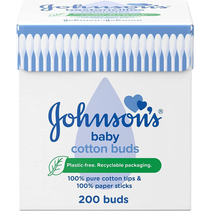 Ватні палички Johnson's 200