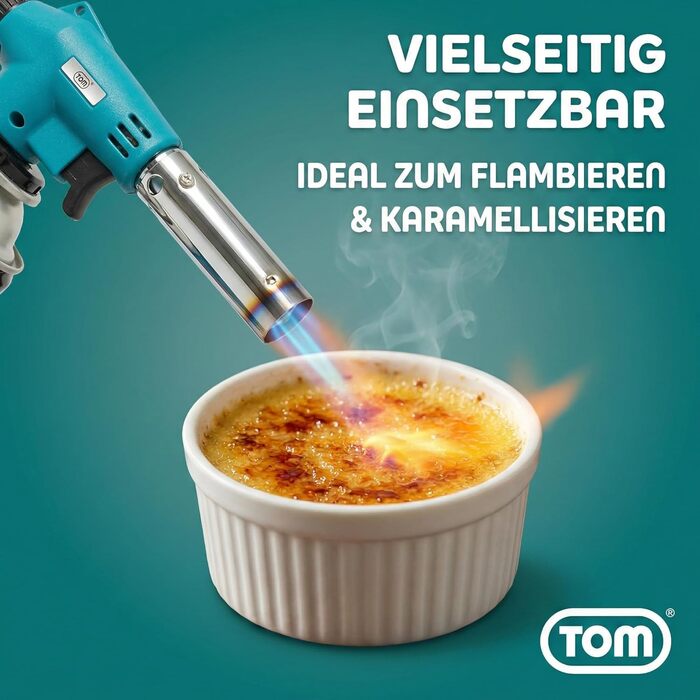 Газовий пальник TOM Кріплення для пальника Газові балончики з байонетним кріпленням MSF-1A для майстерні, саду, кухні тощо 1300C П&39єзорозпал Паяльний пальник Пальник Бунзена (газовий пальник з 4 газовими балончиками)