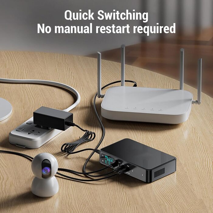 Блок живлення, 18000 мАг, джерело безперебійного живлення з USB Type-C та регульованим виходом 5В-9В-12В для роутерів, камер відеоспостереження, сканерів відбитків пальців