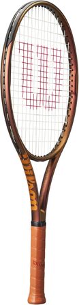 Тенісна ракетка Wilson Pro Staff 26 V14 — 26 дюймів, коричнева, зі струнами