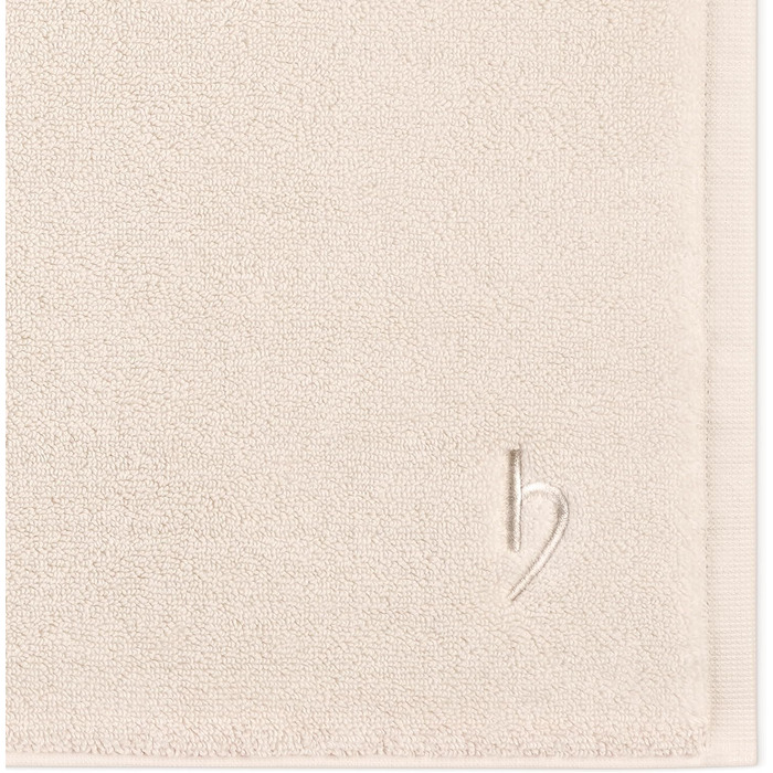 Килимок для ванної Herzbach Home Premium PURA Комплект з 2 предметів, 50 x 70 см 100 бавовна Подвійний килимок для ванної Колір кремовий, комплект з 2 предметів, 50 x 70 см, кремовий