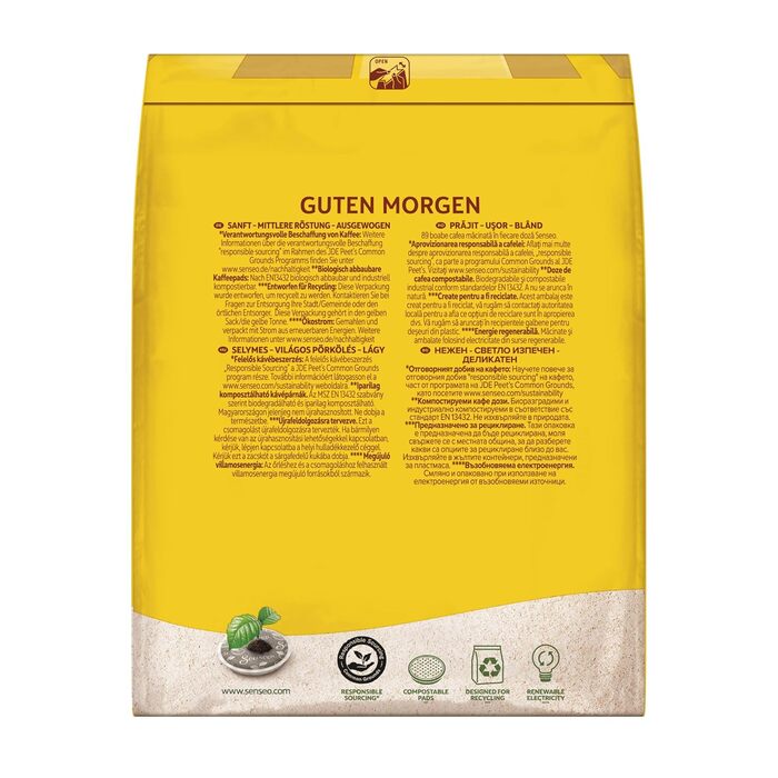 Подушечки Senseo Good Morning XL, вигідний набір, 5 x 20 напоїв, 100 кавових подушечок
