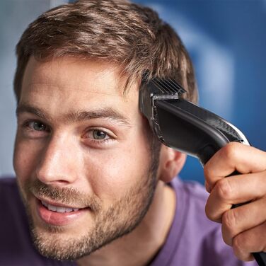 Машинка для стрижки волосся Philips Hair Clipper Series 7000 з технологією Trim-n-Flow (модель HC7650/15)