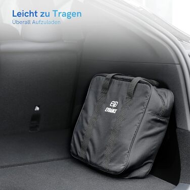 Зарядний кабель EVDANCE Type 2 22кВт 32А 8м 3-фазний Тип 2 на Тип 2 з сумкою для E Auto EV/PHEV, сумісний з 3/S/X/Y, i3, ID.3, ID.