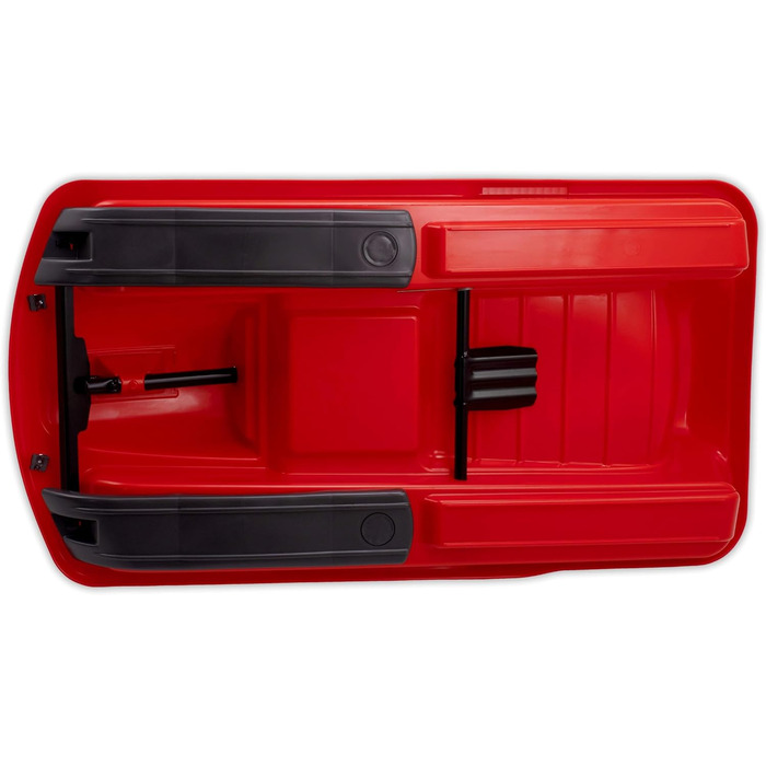 Снігохід KHW Snow Fox, кермовий, TÜV-тестований, червоний