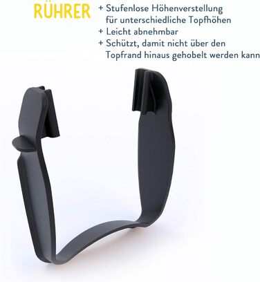 Слайсер Rhrspatz з нержавіючої сталі Spaetzle з функцією перемішування, дуже великий контейнер для тіста, готуйте шпецле в 4 рази