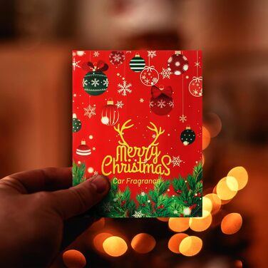 Ароматична ялинка Автомобільне Різдво x6, Освіжувач повітря Ароматична ялинка, Освіжувач повітря для автомобіля, Ароматична підвіс