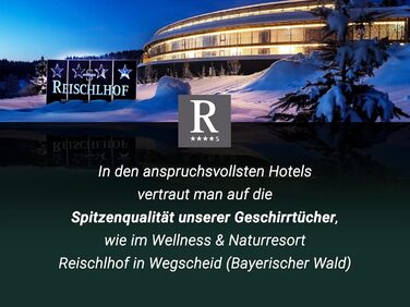 Набір з 5 бавовняних чайних рушників розміром 50x70 см - добре поглинаючі кухонні рушники в сіру клітинку - можна прати при темпер