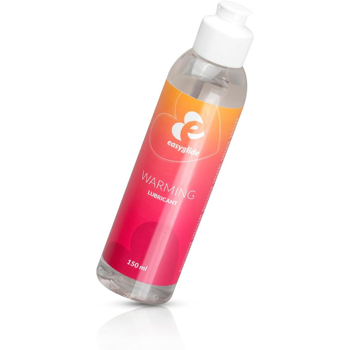 Зволожувальний засіб EasyGlide Зволожувальний засіб на водній основі з зігріваючим ефектом Сумісний з латексом та силіконом 150 мл