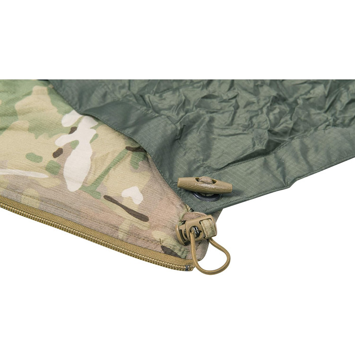 Військове пончо Helikon-Tex Swagman Roll, багатоцільове пончо від дощу та надзвичайних ситуацій, спорядження для виживання, ковдра та куртка Woobie, один розмір, колір аквамаринового синього кольору