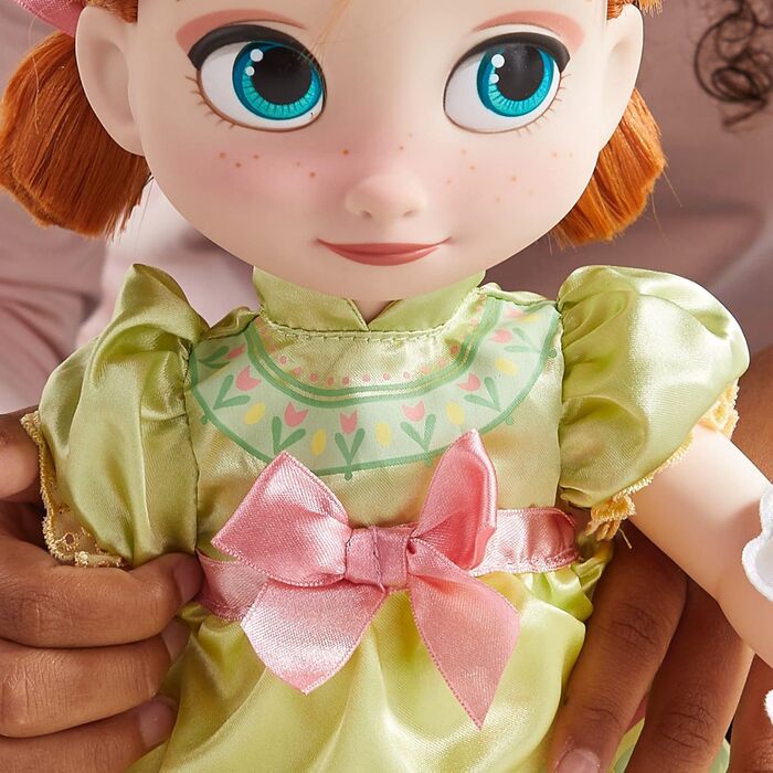 Лялька Disney Store Anna з колекції Animator, Frozen, 39 см / 15&39, реалістичне волосся для розчісування, одяг і взуття, з Олафом