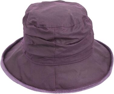 Діана - Жіночий сільський капелюх, вощений, сливовий, розмір XXS