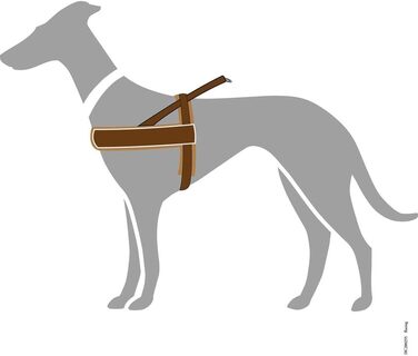 Норвезьке обладнання для їжі Racing, колір коричневий/коньяк, розмір M-L коричневий/коньяк M-L