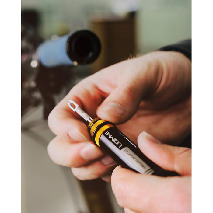 Комплект для ремонту вставок безкамерних шин Lezyne, чорний