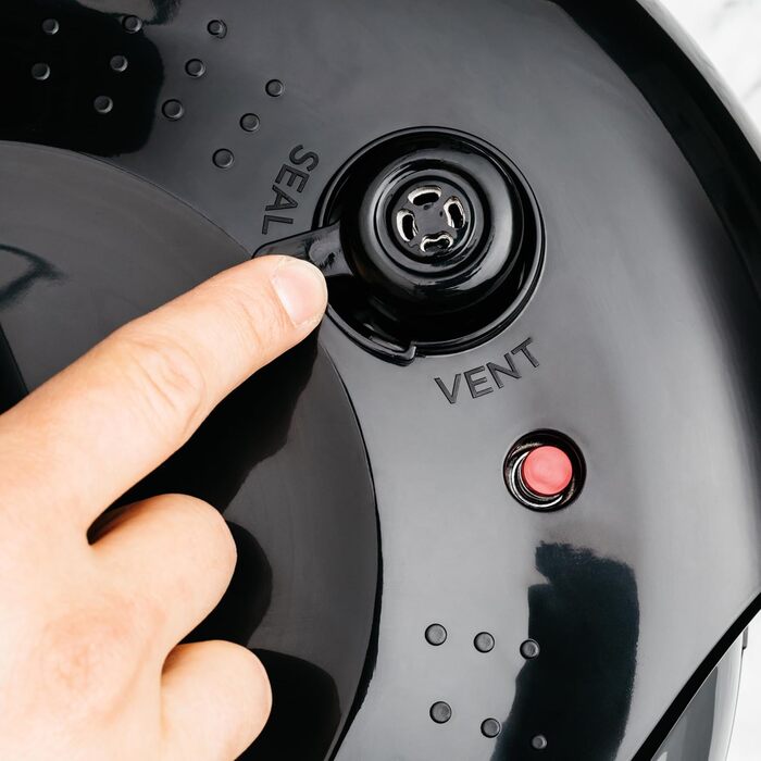 Мультиварка Ninja Foodi, 6 л, мультиварка 7-в-1, скороварка під тиском, фритюрниця, аерофритюрниця, повільна плита, гриль тощо, матова сталь і чорний, OP300EU