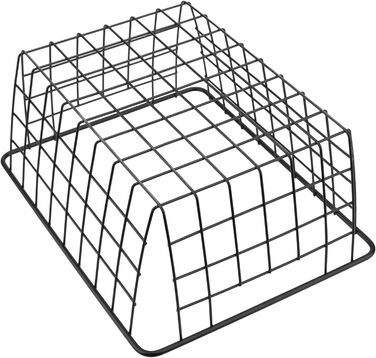 Дротяних кошики для зберігання, маленький металевий кошик 28x22x12 см, кошик для ванної кімнати, настінний залізний підвісний кошик, відкритий дротяний дизайн, сітчастий кошик для зберігання для офісу, кухні, ванної кімнати, 3