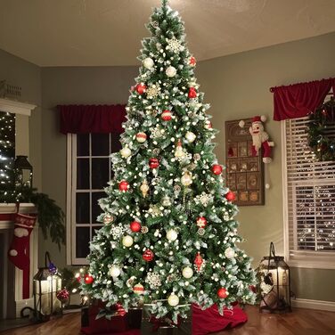 Штучна ялинка з ефектом снігу 180 см LIFERUN