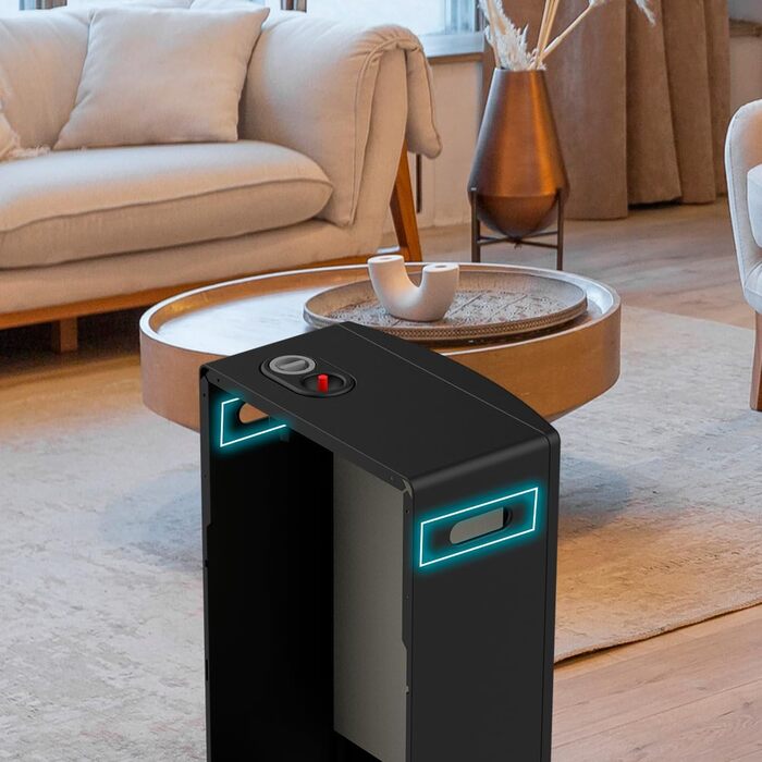 Каталітична газова плита Cecotec ReadyWarm 5300, потужність 3000 Вт у 2 етапах, рівномірний розподіл тепла, потрійна система безпеки, сумісна з газовими балонами місткістю 13 кг, ручки та 4 колеса