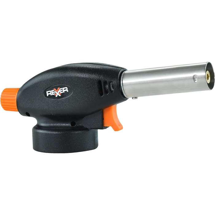 Комплект газових пальників REXXER 1100 Вт з 6 газовими картриджами по 227 г / 400 мл кожен, п&39єзорозпал, регулювання полум&39я, до 1300 C RB-04-105