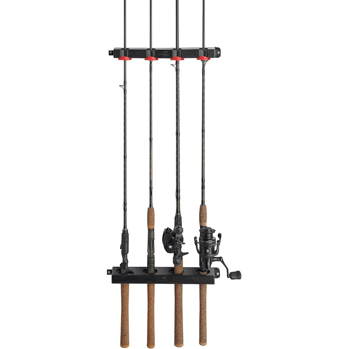 Інструменти та обладнання Berkley Unisex-Adult BRMTL, чорні, один розмір Twist Lock Utility 4 Stangen