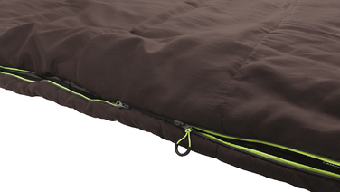 Спальний мішок Outwell Campion Lux Double/-1°C Brown Left (230370)