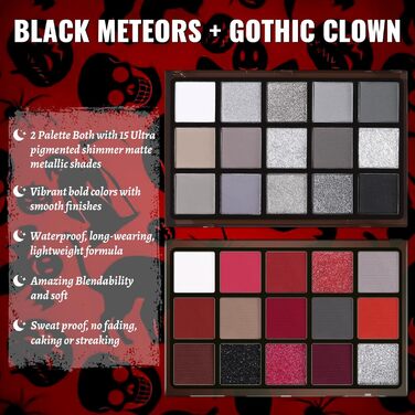 Палітра тіней UCANBE Black Meteors