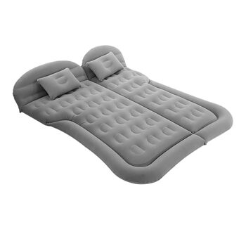 Автомобільний матрац, кемпінговий, зручний матрац для сну, надувний матрац з повітряним насосом для кемпінгу, подорожей на свіжому повітрі, для XPENG Xiaopeng P7 P7i G3 G6 G9 N5 BETA 2021 2022 2023, сірий-флокований