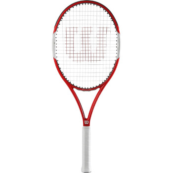 Тенісна ракетка Wilson L2 Six One Lite 102 червона/сіра
