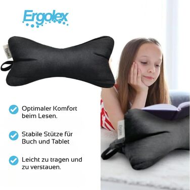 Книжковий корпус кістка для читання, подушка для читання ергономічна подушка-підтримка для книг та планшетів ідеальна подушка для шиї або підставка для книг для ліжка та дивана