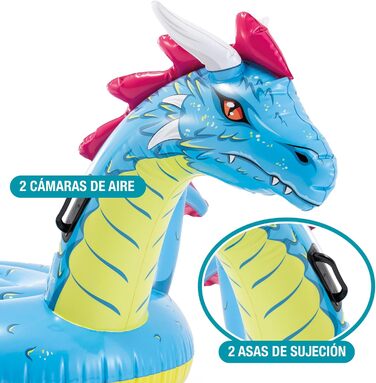 Intex Dragon Ride-ON Single, Intex Dragon Ride-ON Single