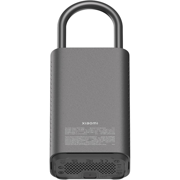 Портативний повітряний компресор для автомобіля, мотоцикла, велосипеда з тиском до 10,3 бар, 3-150 PSI, 6 різних режимів з автомат