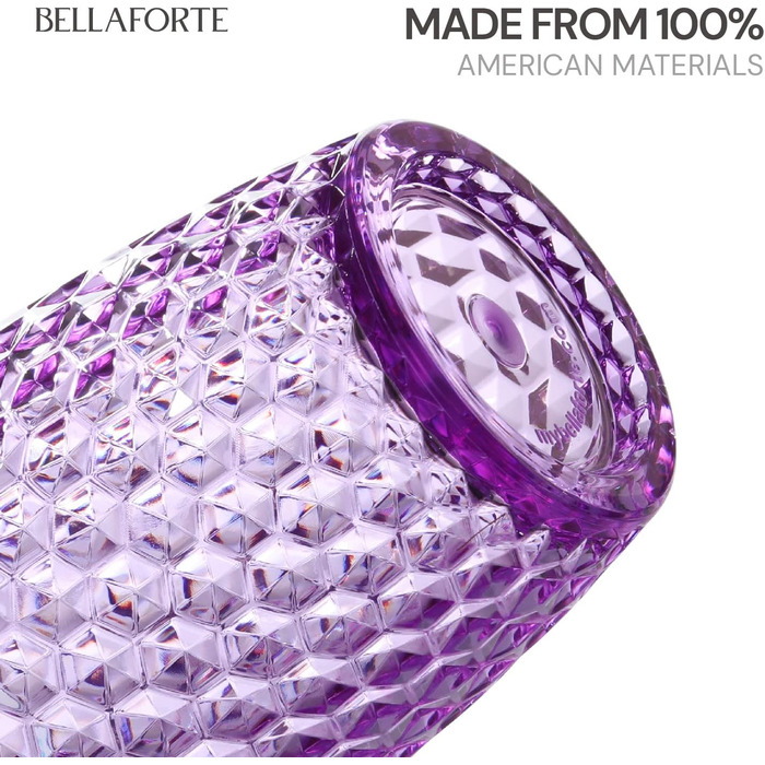 Стакани BELLAFORTE Laguna Beach з ударостійкого пластику Tritan, високі, 540 мл, небиткий посуд для напоїв на відкритому повітрі,