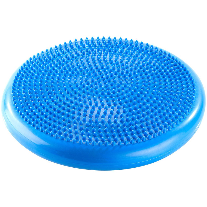 Балансувальна подушка Newgen Medicals для вправ Наповнена повітрям подушка сидіння з шипами та балансувальна подушка для йоги, фітнесу тощо (балансувальна подушка, з шипами для вправ, масажер для ніг)