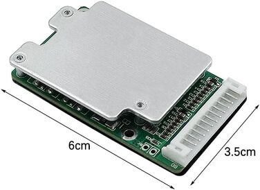 Плата модуля літій-іонного літій-полімерного акумуляторного блоку плата захисту BMS для акумуляторів 13S 48V / 54.6V, 13S 48V BMS