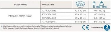 Подушка для сидіння Systam P371C HR-Foam 45 x 46 см