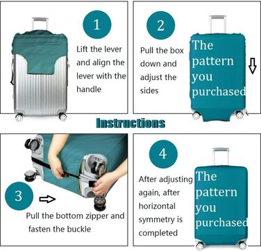 Чохол для валізи з барвистим геометричним принтом еластична захисна обкладинка для багажу (18-32 дюйми), антиподряпний захист для валіз, ідеально підходить для повсякденних подорожей