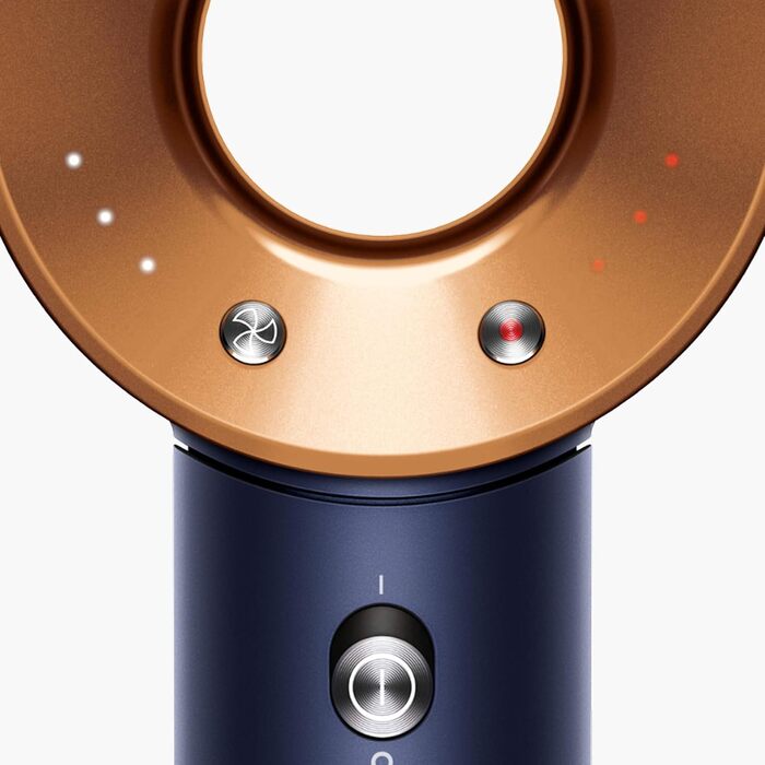 Фен Dyson Supersonic CurlyCoily для кучерявого та жорсткого волосся (темно-синій/мідний)