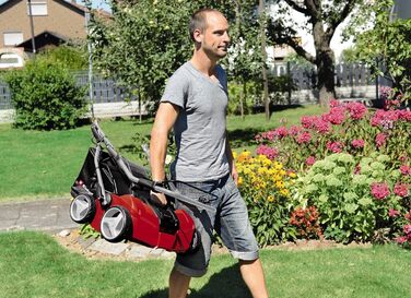 Аератор-скарифікатор Einhell GE-SA 1640 (1600 Вт, ширина захоплення 40 см, глибина обробки до 12 мм, регульована ручка, мішок для збору 48 л, в комплекті вал-аератор)