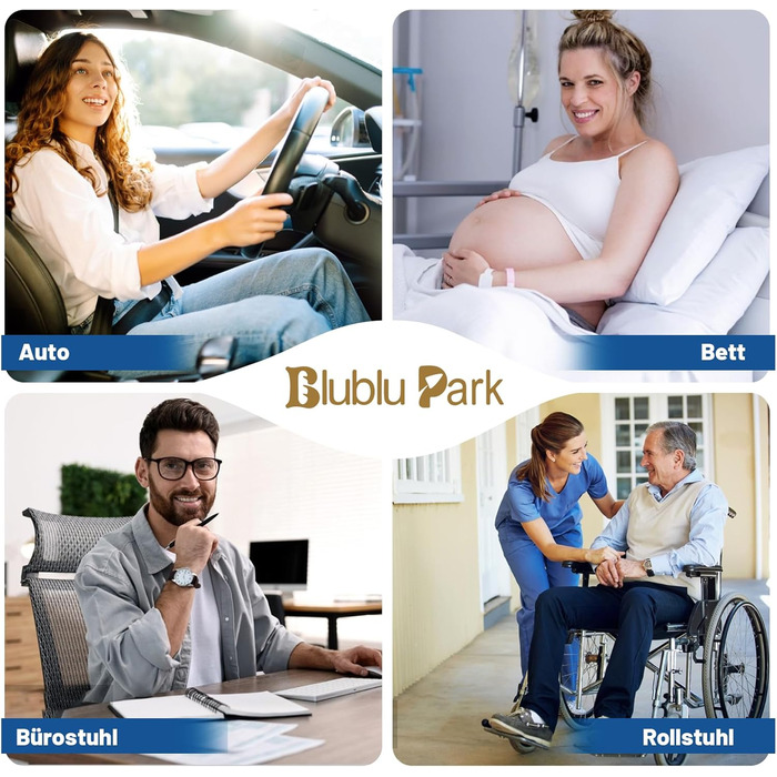 Протипролежнева подушка з чохлом, який можна прати, протипролежнева подушка сидіння для інвалідних візків, подушка сидіння для зняття тиску на куприк, для тривалого постільного режиму, тривалого сидіння, для людей похилого віку, вагітних жінок