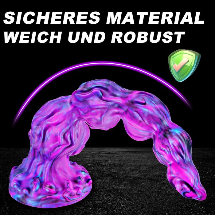 Силіконовий гігантський фентезійний вузол анальний фалоімітатор, монстр-вузол кінський фалоімітатор, 33 см реалістичний фентезійний дракон-фалоімітатор з 4 собачими вузлами, силіконовий товстий анальний фалоімітатор на присосці, XXXL гігантський вузол фал