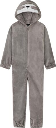 Кігурумі CityComfort Лінивець, пухнастий фліс, сірий 9–10 років