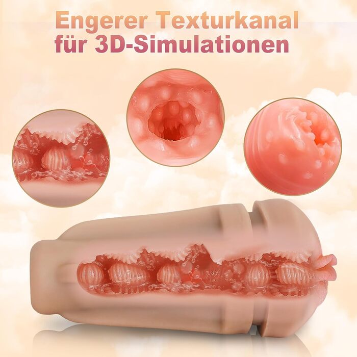 Електричний мастурбатор Chelsiekink для чоловіків, з 10 режимами вібрації