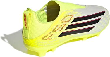 Футбольні бутси adidas Unisex Kids F50 League Laceless FG/MG, дитячі, 38 EU Team, Solar Yellow 2 Core Black, Lucid Red