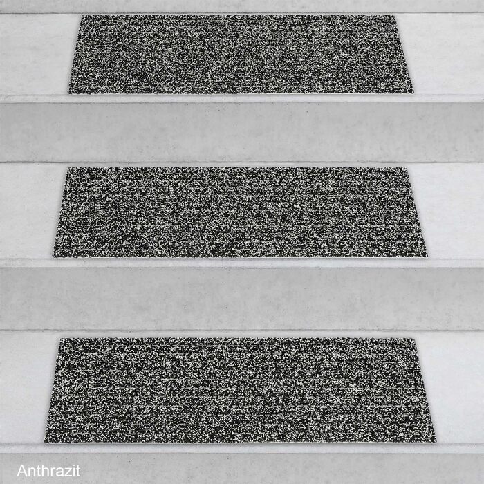 Безпечний килимок для підніжок - Килимок для підніжок перець- сіль без алюмінієвого краю